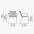 Nolita 3659 Lounge Garden Chair